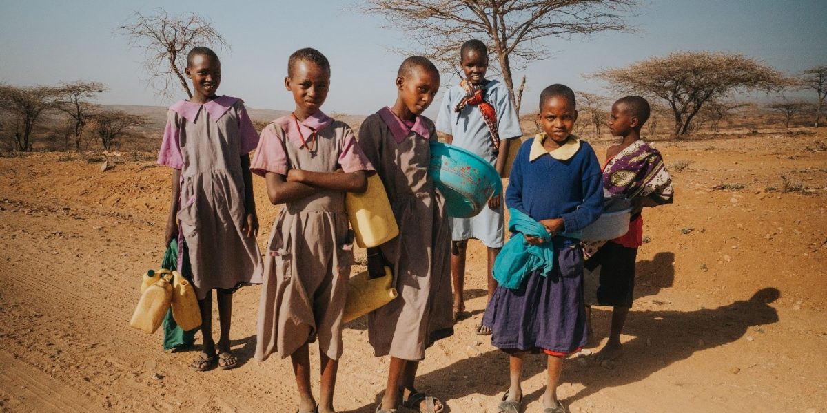 Children walking for miles in search of water in Somalia’s drought-affected regions