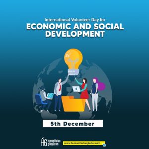 International Volunteer Day for Economic and Social Development 2021 banner