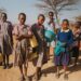 school going children looking for water
