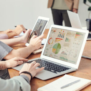 a monitoring and evaluation professional working